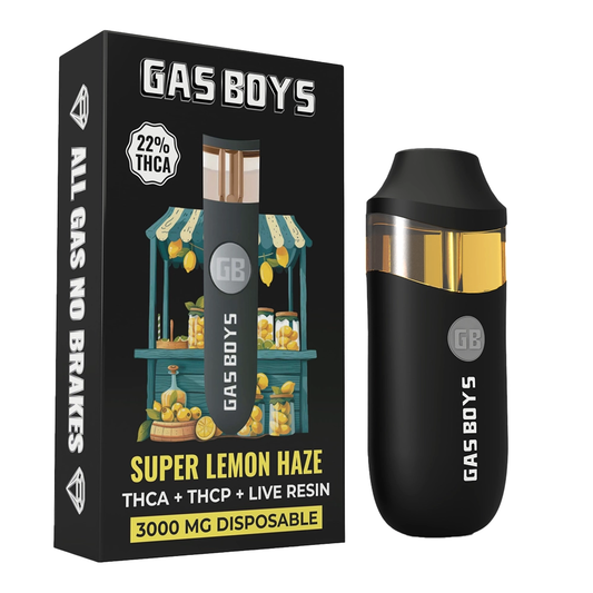 Gas Boys Super Lemon Haze THCa 3G Disposable