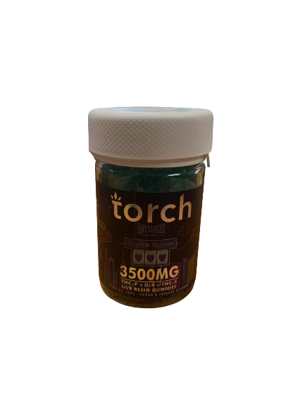 Torch 3500MG Gummies 20ct - Blue Razz